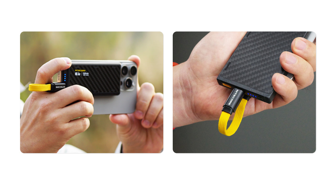 Nitecore Accessory NLink10 Magnetic Fast Charging Cable (USB-C to USB-C)