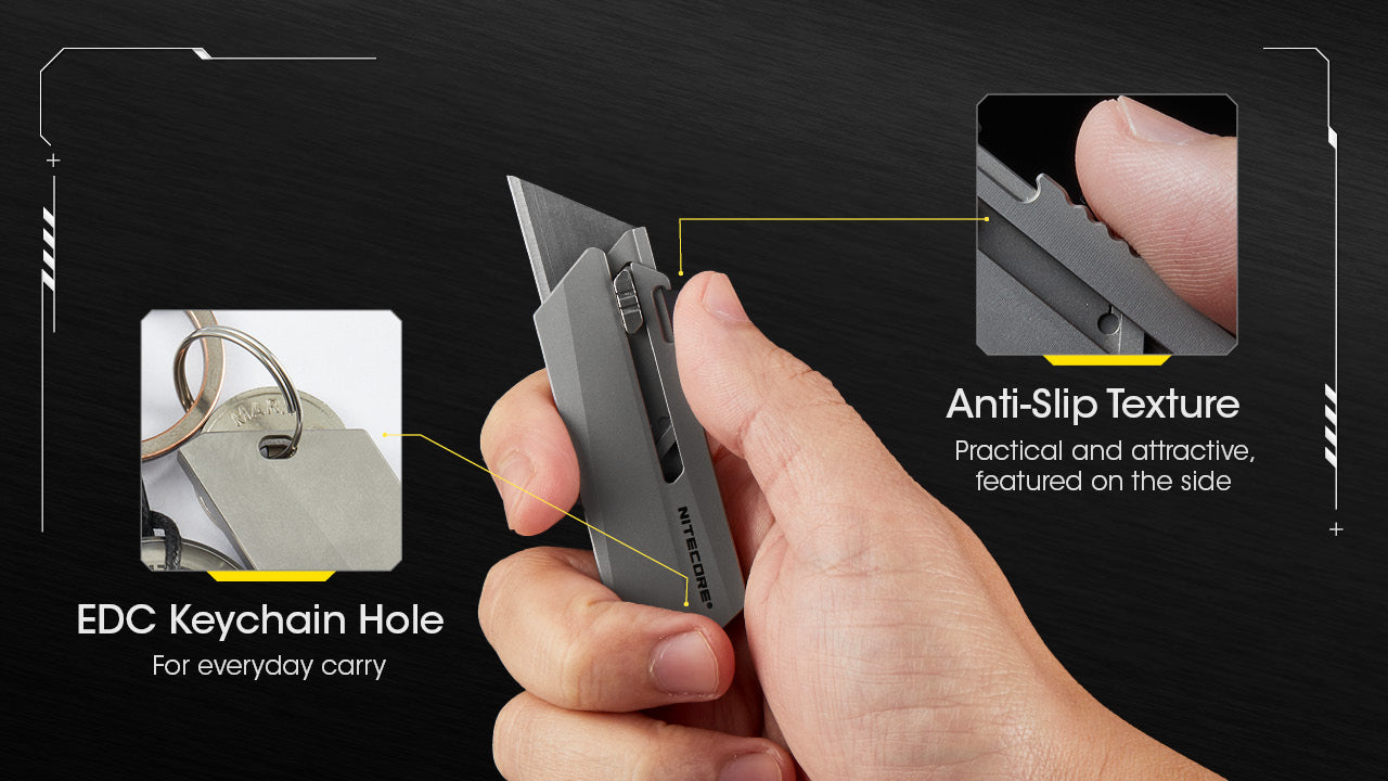 Nitecore NTK09 Titanium Utility EDC