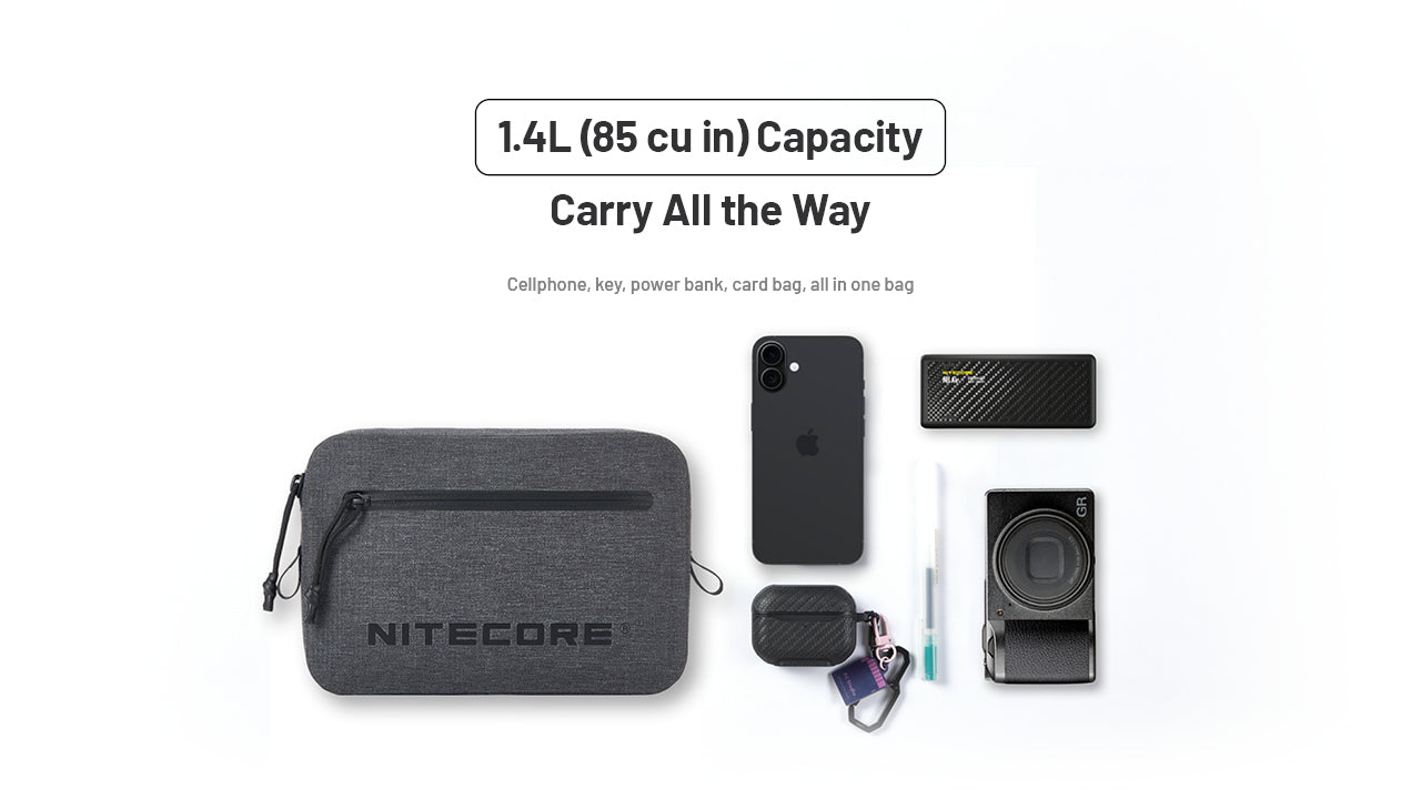 Nitecore NPP02 Waterproof Crossbody Bag