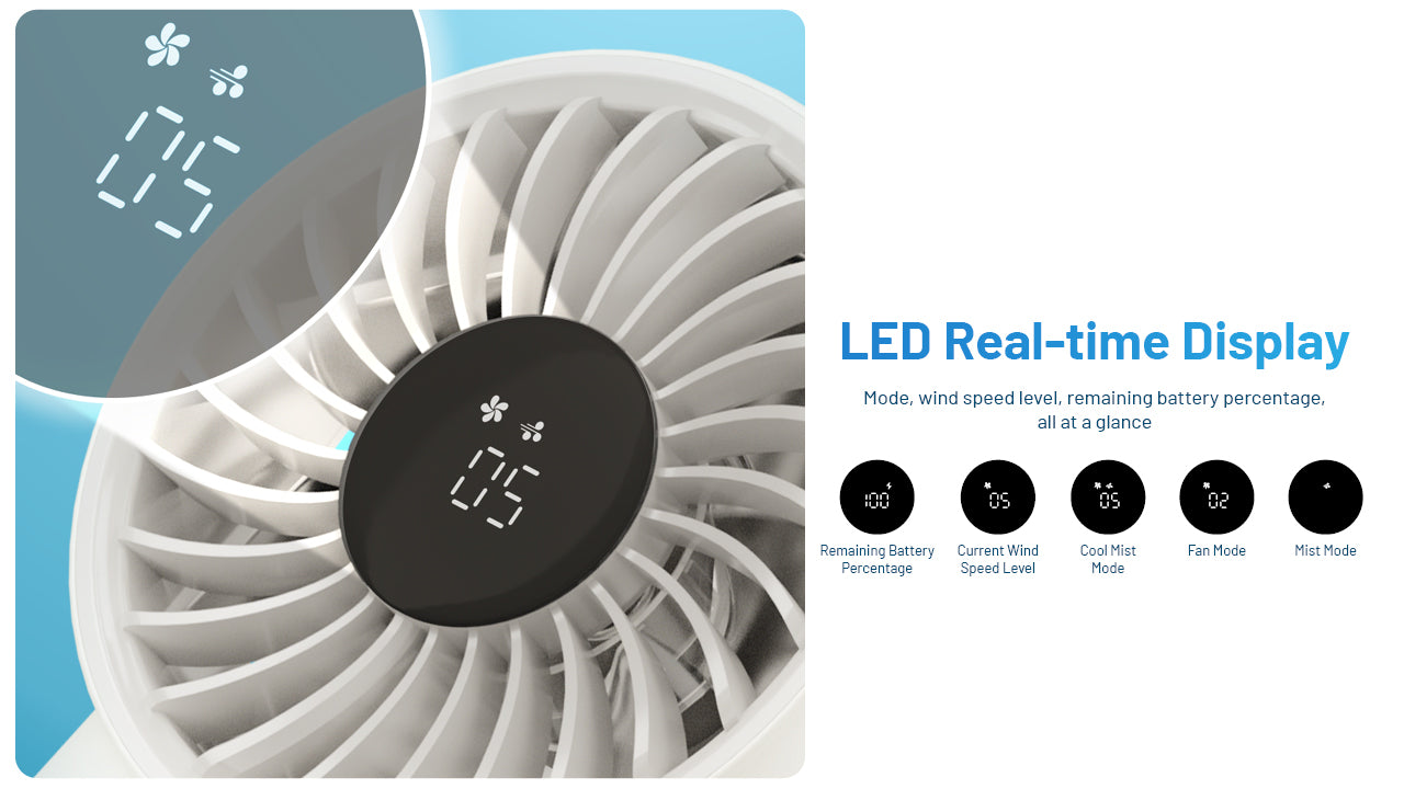 Nitecore izzCool 30 Portable Foldable Air Conditioner Fan