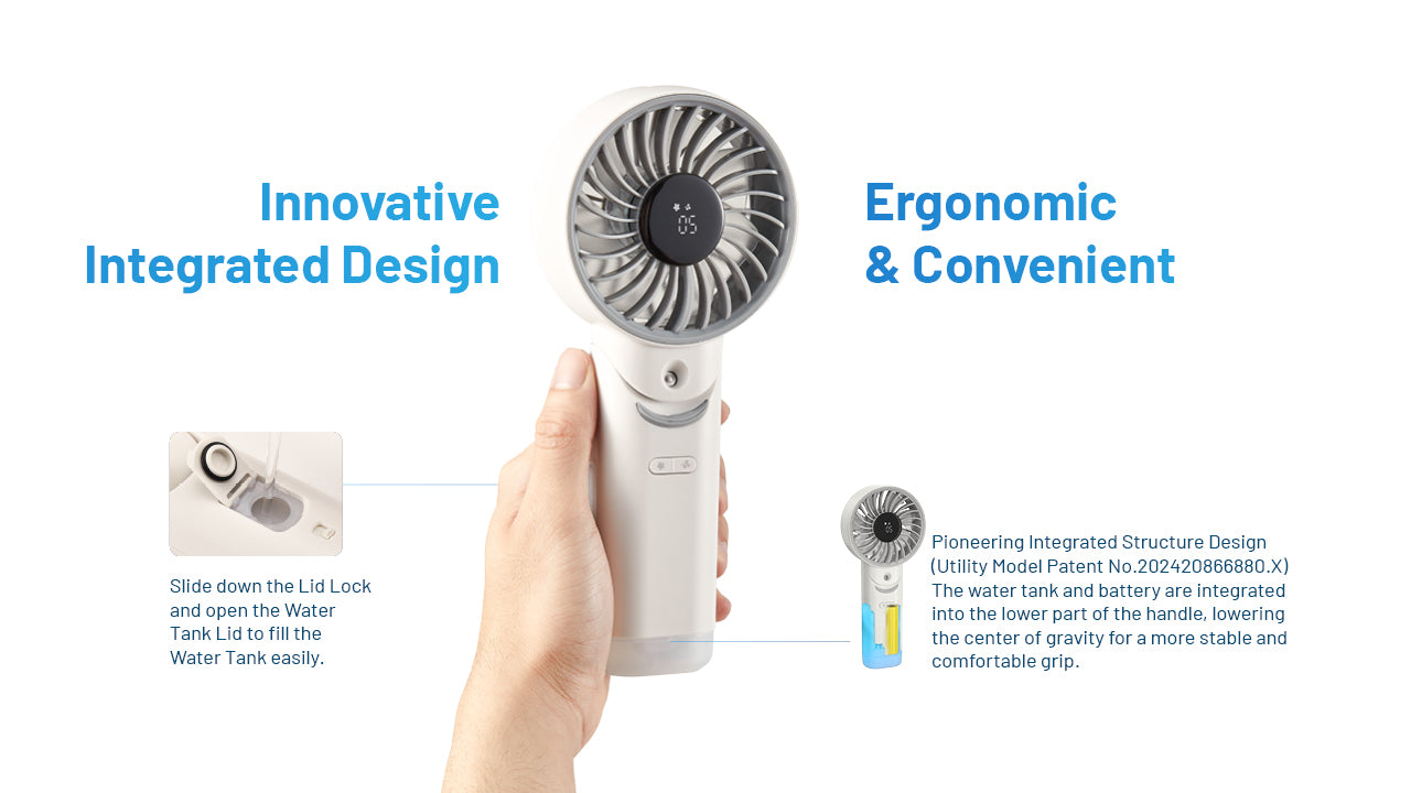 Nitecore izzCool 30 Portable Foldable Air Conditioner Fan