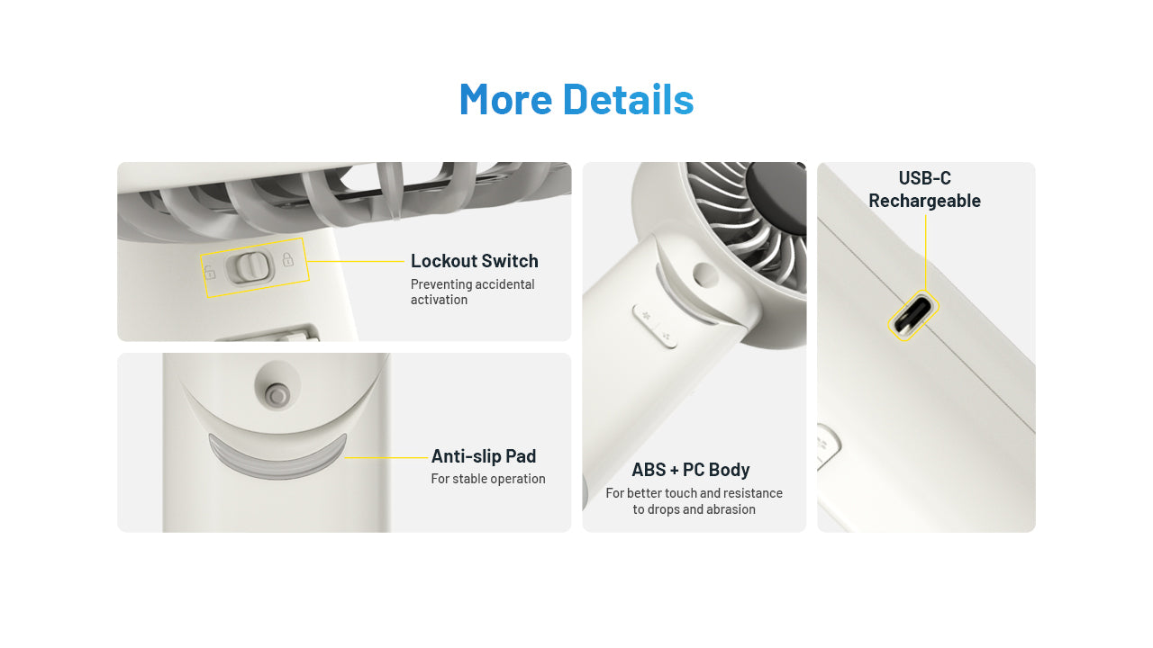 Nitecore izzCool 30 Portable Foldable Air Conditioner Fan