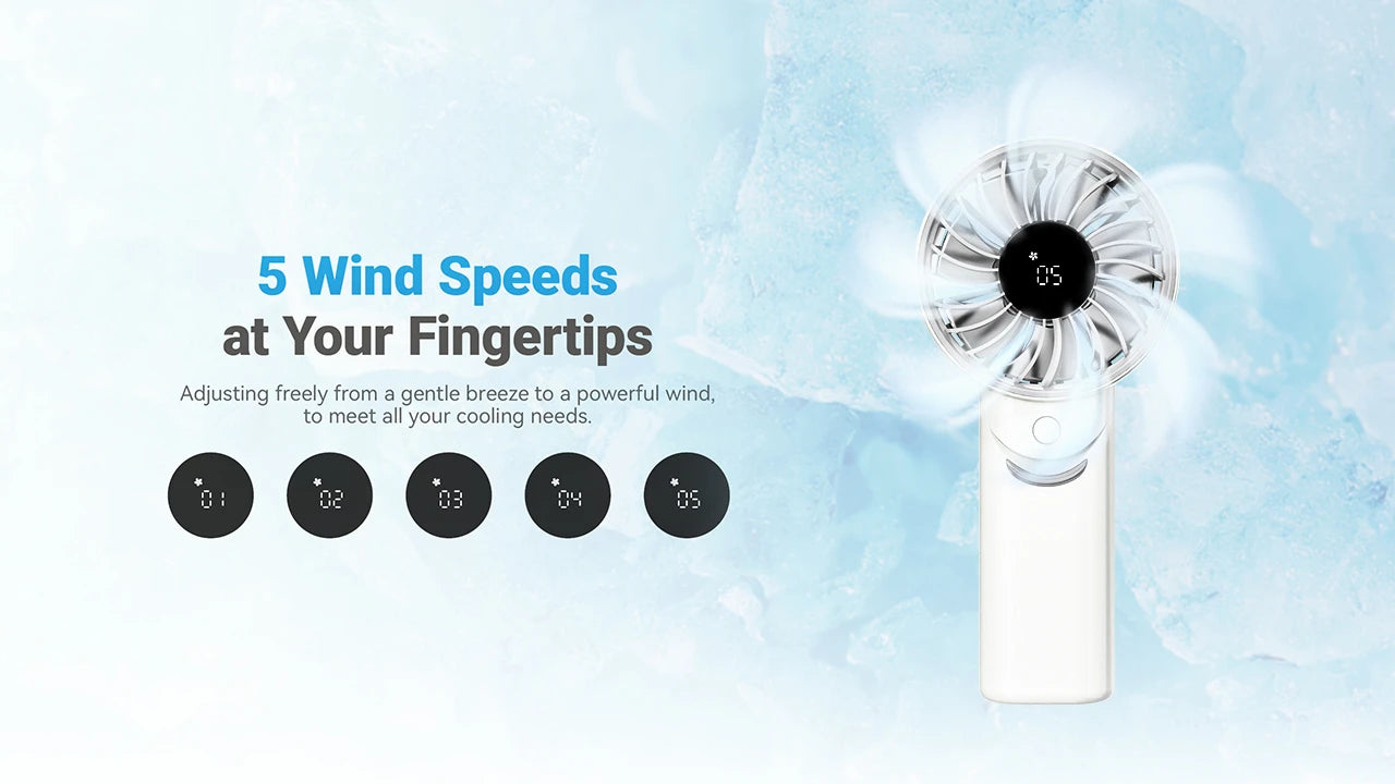 Nitecore NEF03 Pro Multipurpose Handheld Fan
