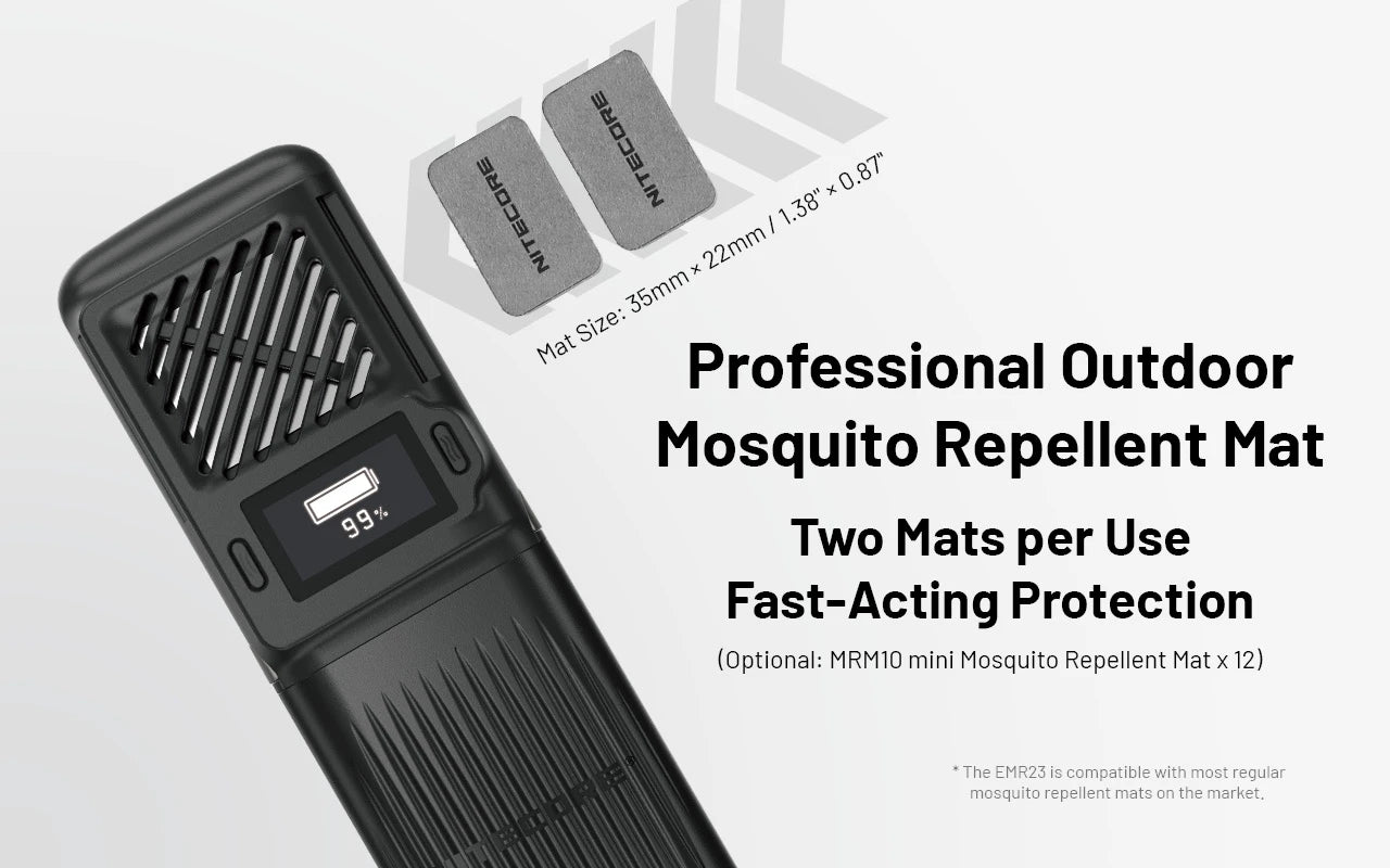 Nitecore EMR23 Rechargeable Mosquito Repeller & 8000mAh Power Bank