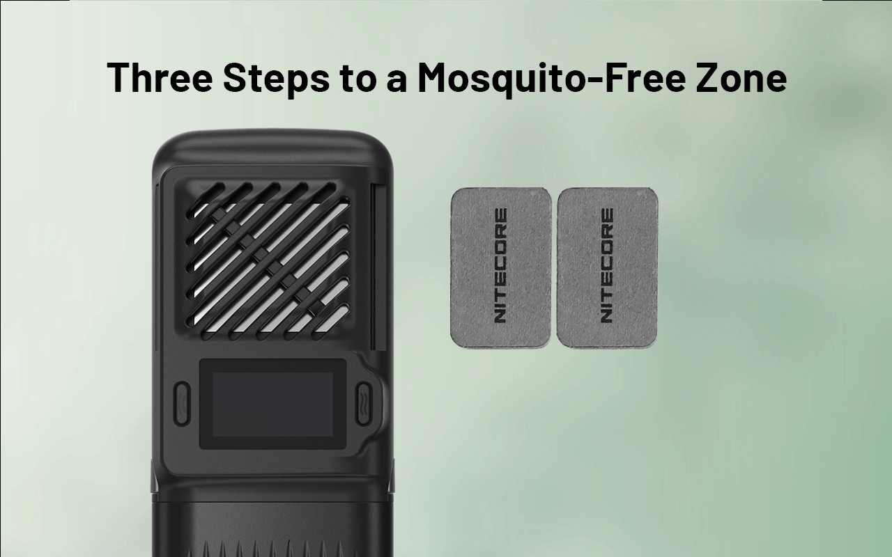 Nitecore EMR23 Rechargeable Mosquito Repeller & 8000mAh Power Bank