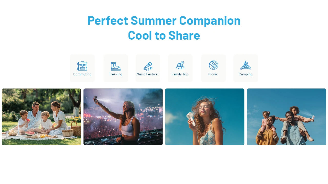 Nitecore izzCool 20 Pro Portable Handheld Air Conditioner Fan (2 Versions)