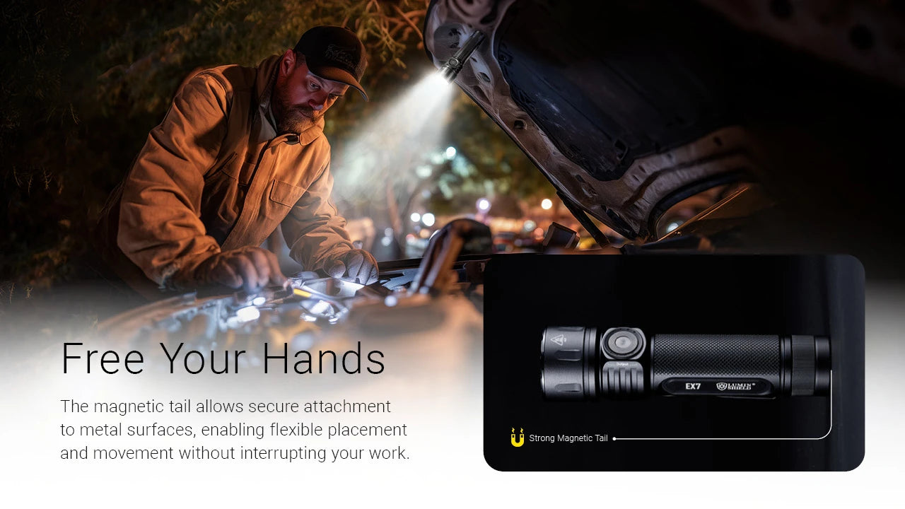 Nitecore EX7 M515S LED Flashlight (6000 Lumens)