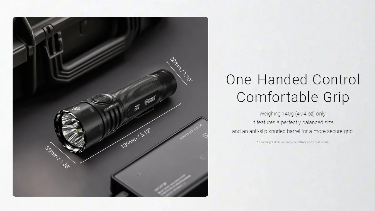 Nitecore EX7 M515S LED Flashlight (6000 Lumens)