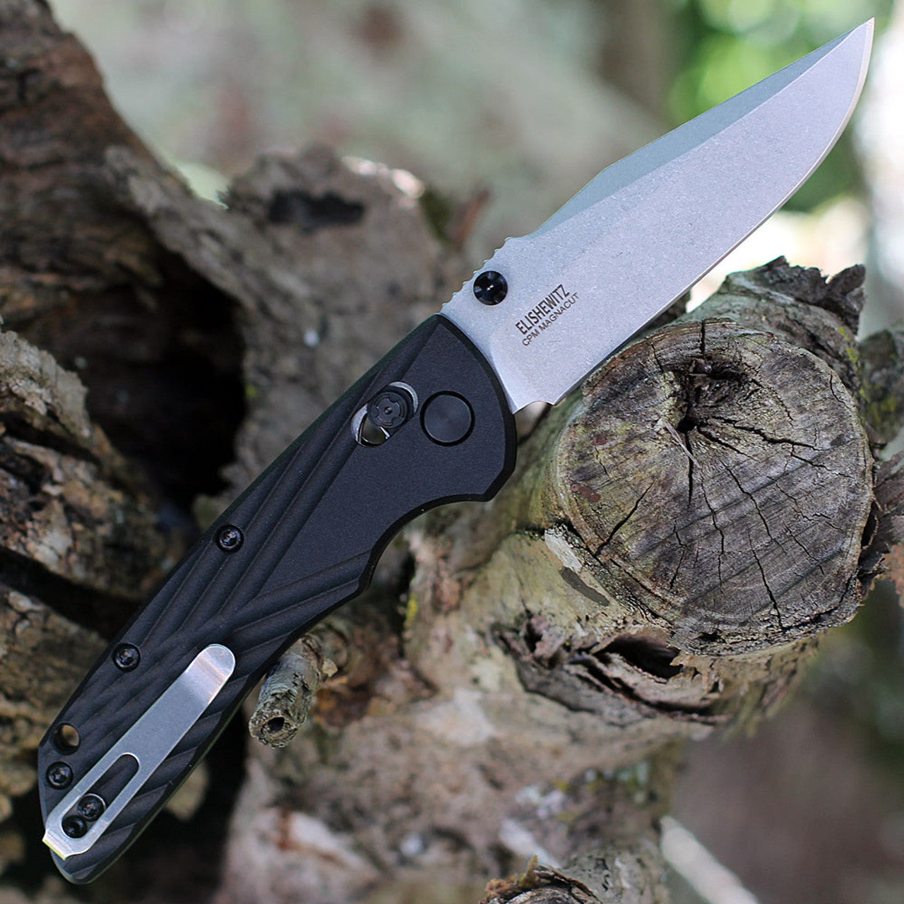 Hogue Deka MagnaCut Folding Knife (Black Polymer Handle)