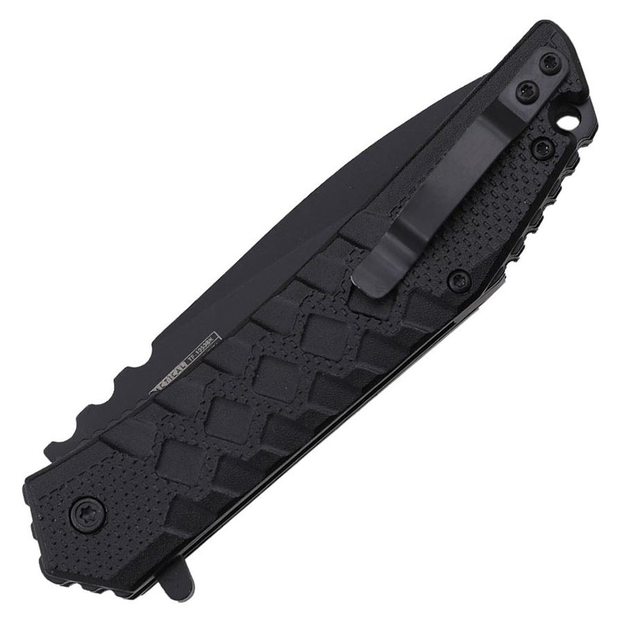 Tac Force 1050 Assisted EDC Folding Knife (Black Aluminum Handle)