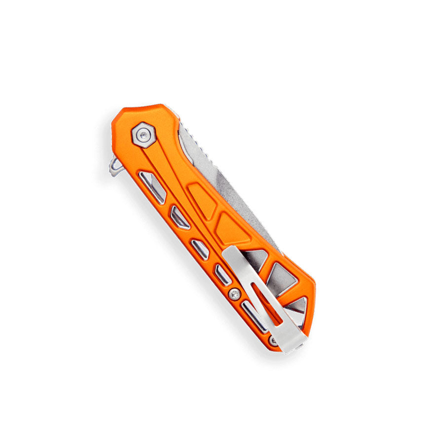 Buck 814 Mini Trace Folder (Orange Aluminum)
