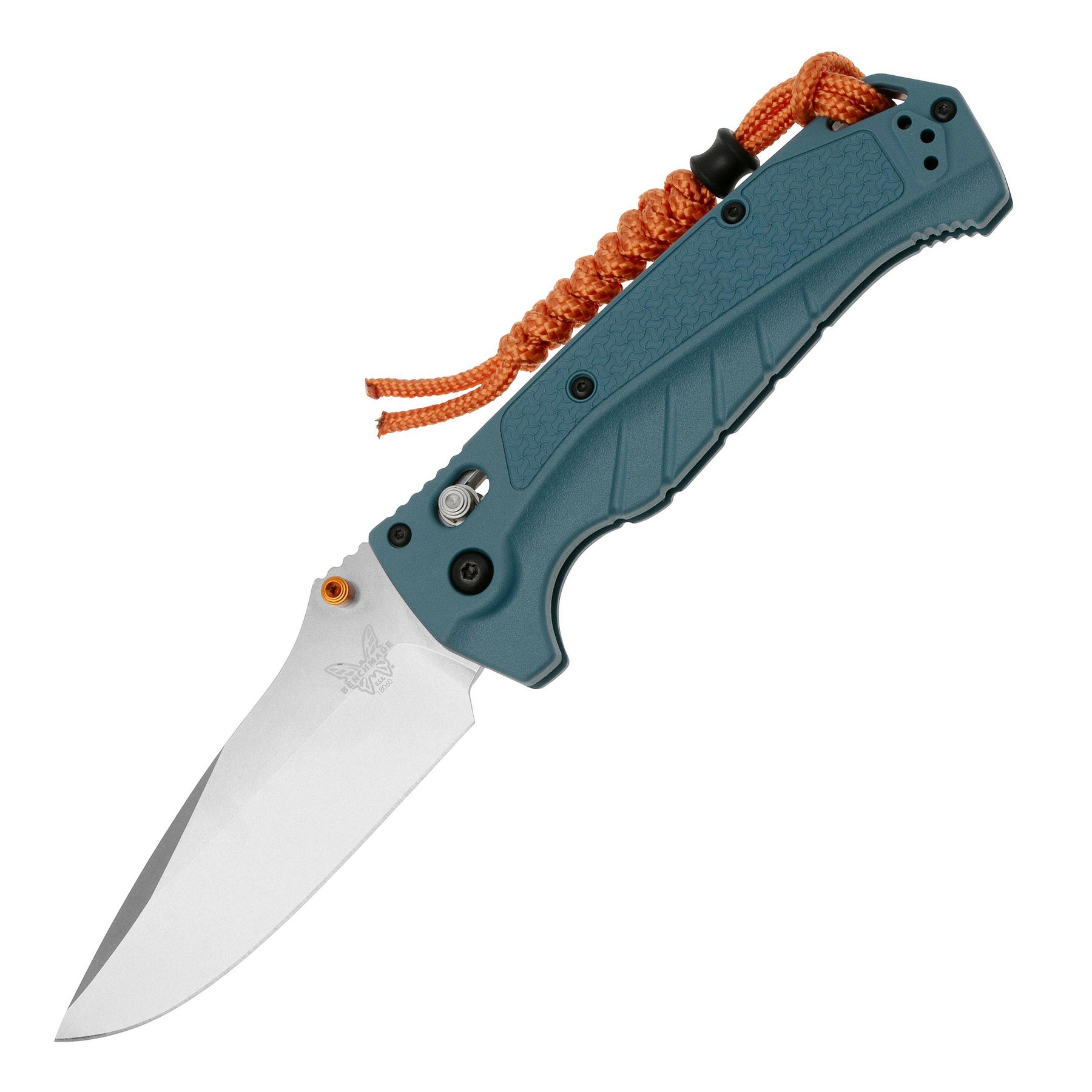 Benchmade 18060 Water Adira Folding Knife (Depth Blue Grivory Handle)