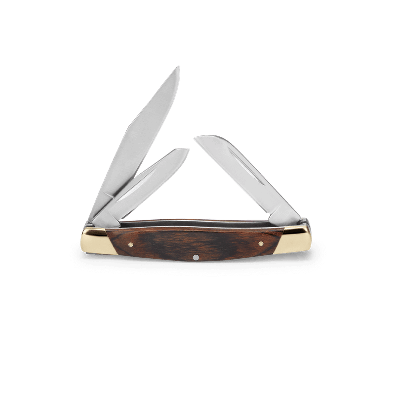 Buck 373 Trio Folding Knife (Burlwood)