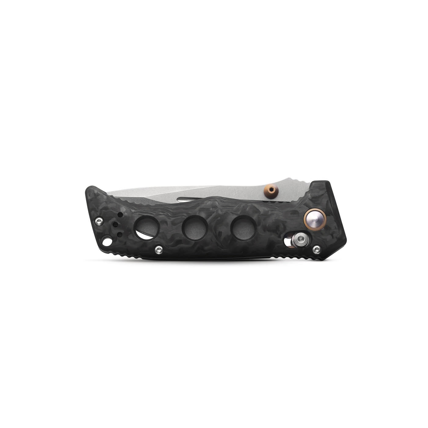 Benchmade 273-03 Mini Adamas Folding Knife (Marbled Carbon Fiber Handle)