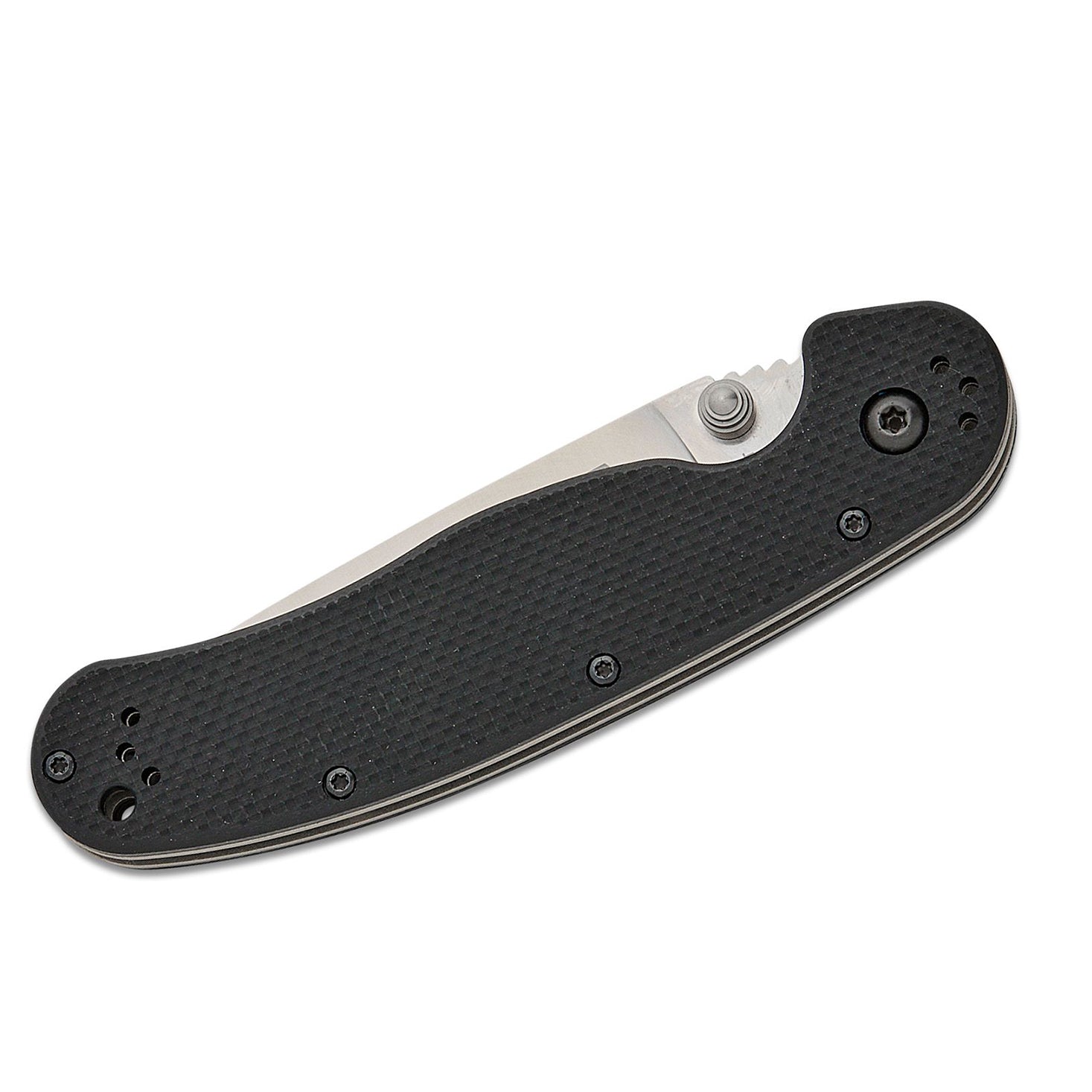 Ontario RAT 1.5 MagnaCut Folding Knife (Black G10 Handle)