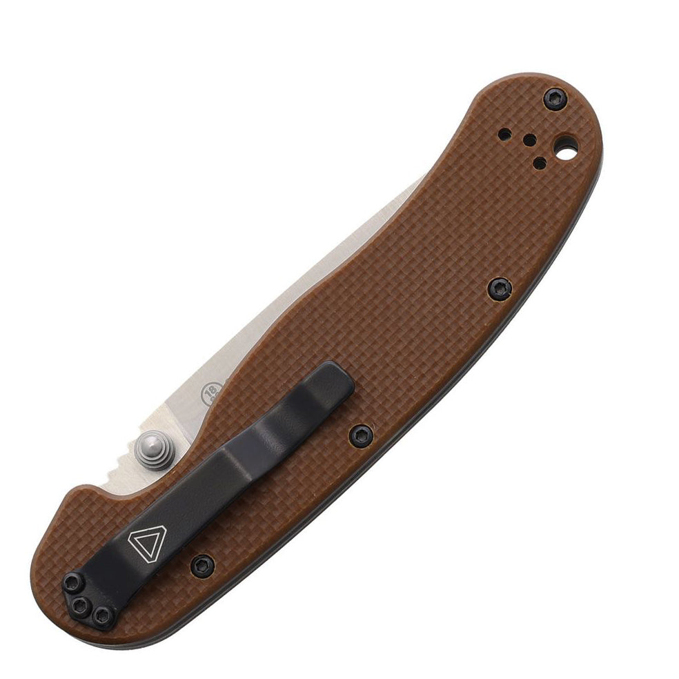 Ontario ON8883 RAT 1.5 MagnaCut Folding Knife (Brown G10 Handle)