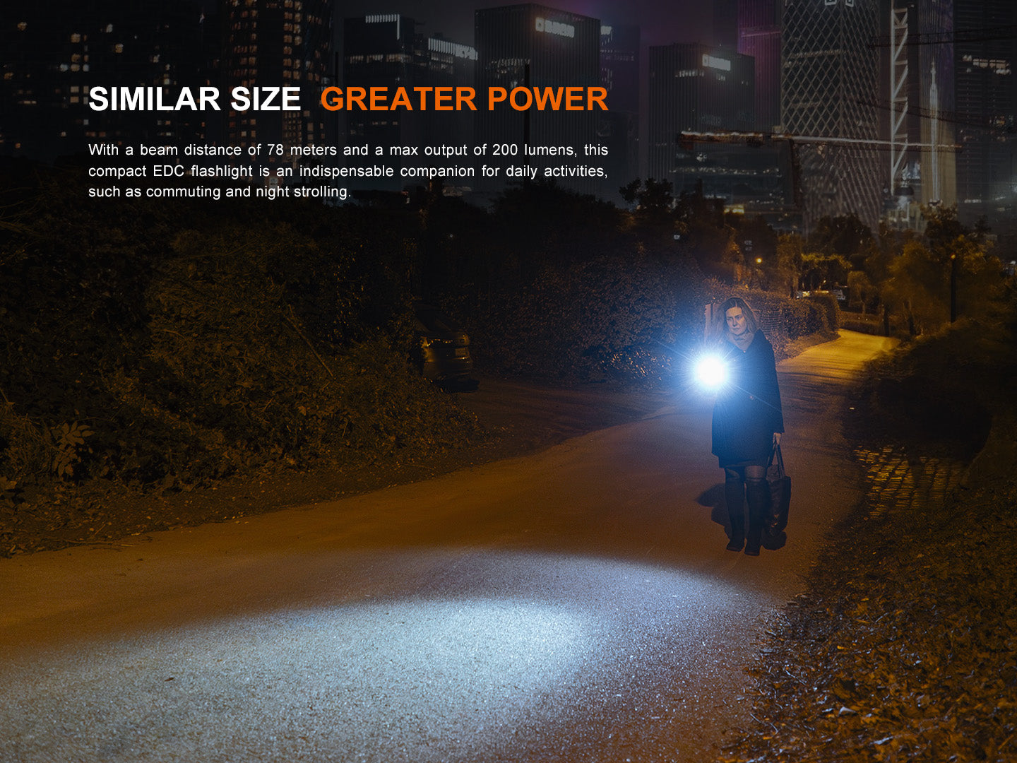 Fenix E12 V3.0 EDC Flashlight (200 Lumens)