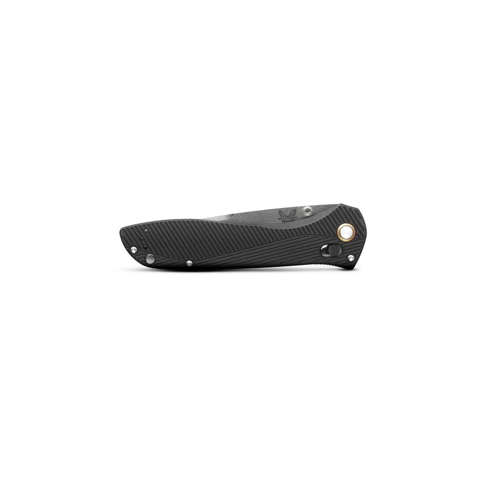 Benchmade 710-25 Seven | Ten Folding Knife (Black Machined Aluminum Handle)