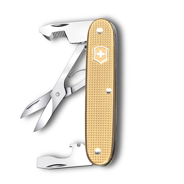 Victorinox Companion Slim Alox Multitool Pocket Knife 0.8170.28 (Gold)