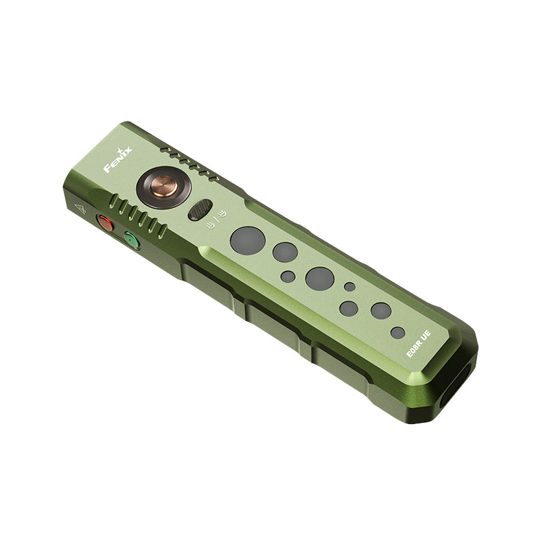 Fenix E08R UE (Olive Drab) Luminus SST20 LED Rechargeable Flashlight (1600 Lumens)