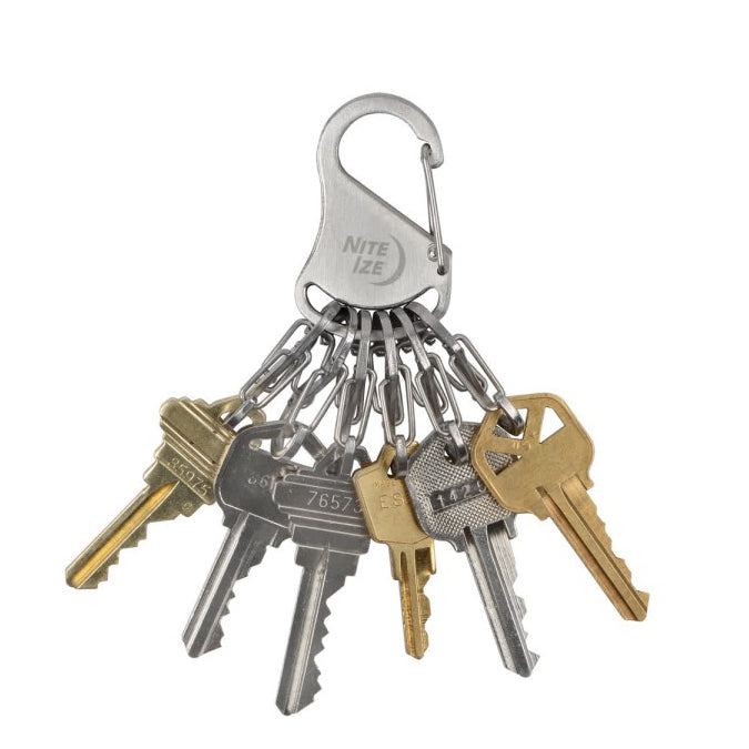 Nite Ize KeyRack Steel S-Biner (2 Version)