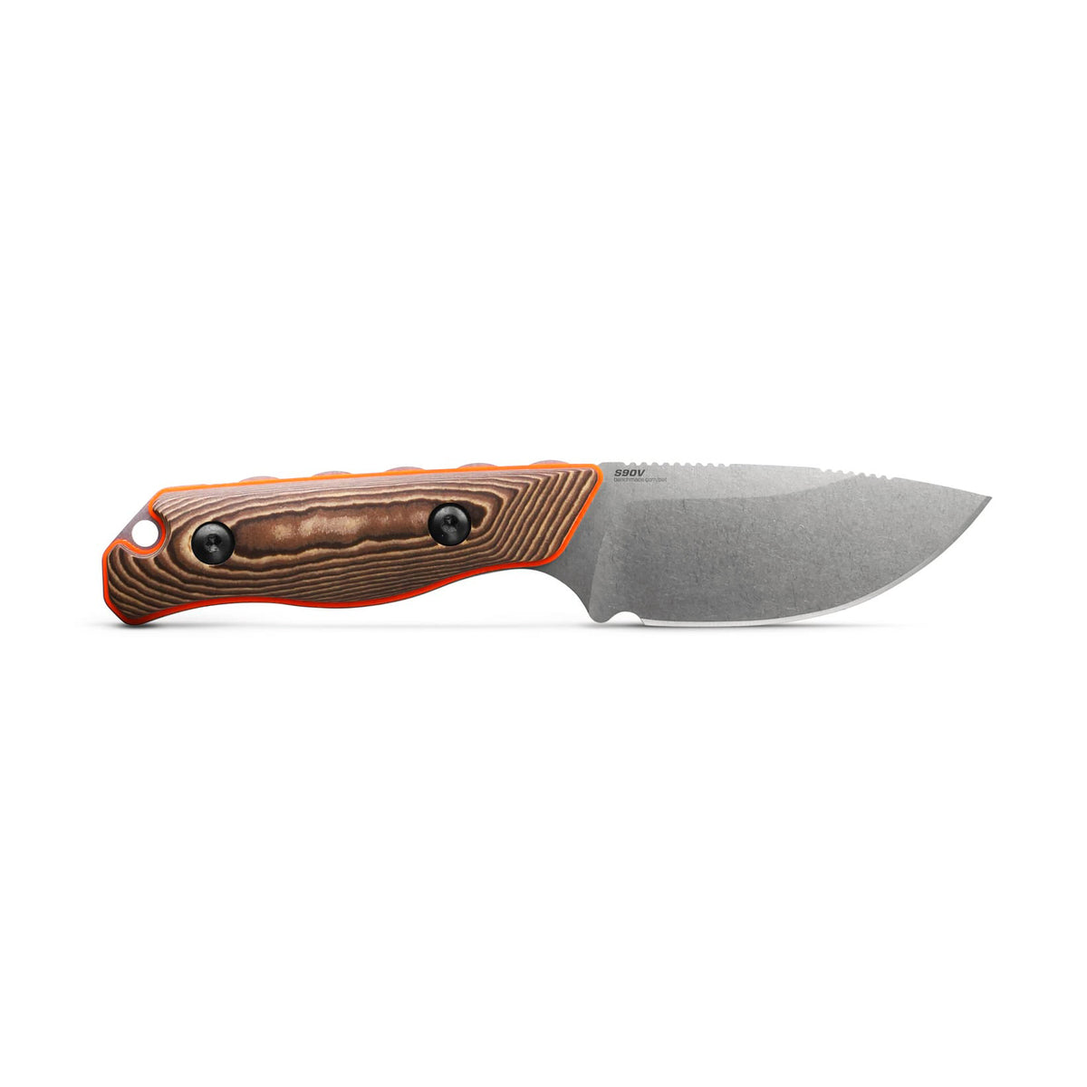 Benchmade 15017-1 Hidden Canyon Hunter Fixed Blade (Richlite Orange G10 Base Layer Handle)