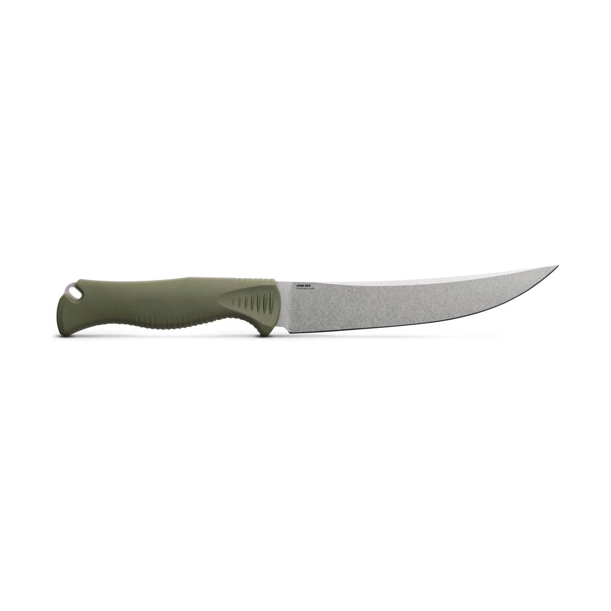 Benchmade 15500-04 Meatcrafter Fixed Blade (Dark Olive Handle)