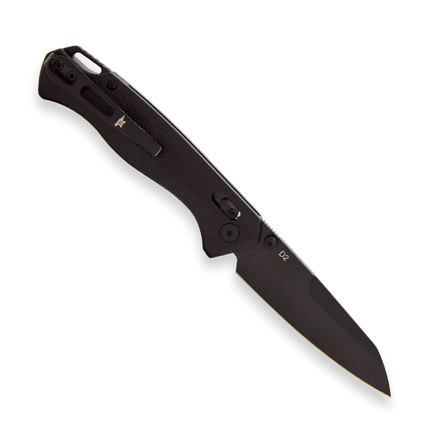 Buck 698 Ferrox Folder (Black Anodized Aluminum)