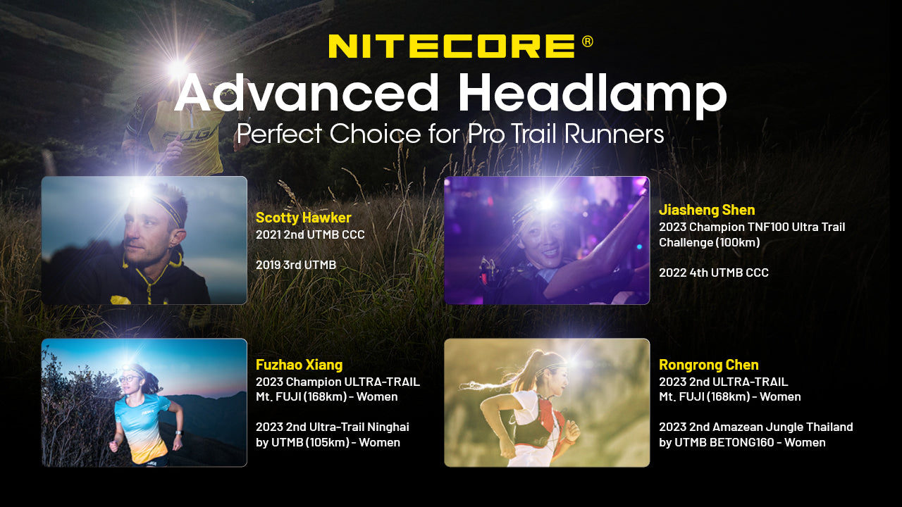 Nitecore NU21 Ultra Lightweight Rechargeable Headlamp (360 Lumens) (3 Versions)