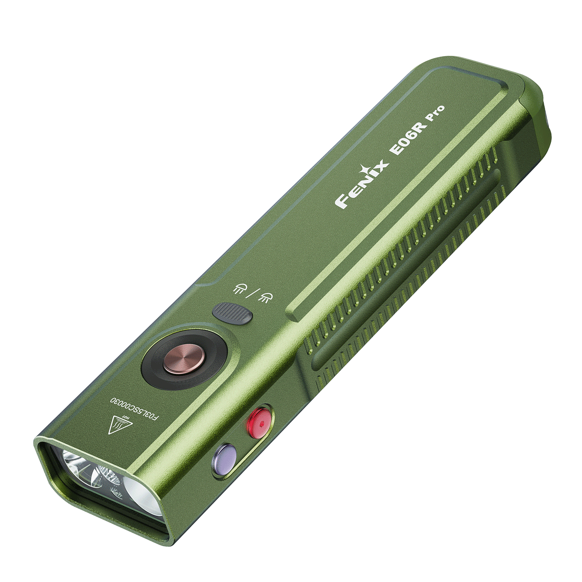 Fenix E06R Pro RG (Olive Drab) 1600L + Red Light + Green Laser Multifunctional Flashlight
