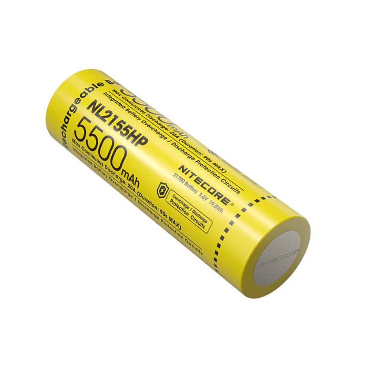 Nitecore Battery NL2155HP 21700 5500mAh Rechargeable