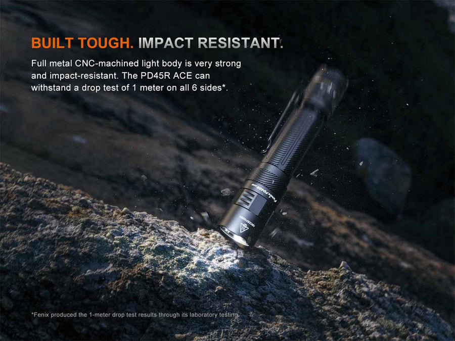 Fenix PD45R ACE Multi-Mode Rechargeable Flashlight (3200 Lumens)