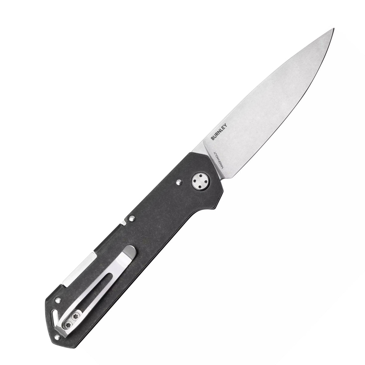 Boker Kihon Bifold 42A Folding Knife (Black Stainless Steel Handle)