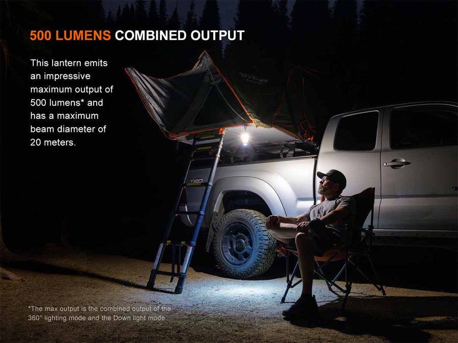 Fenix CL22R Rechargeable Camping Lantern (500 Lumens) (3 Versions)