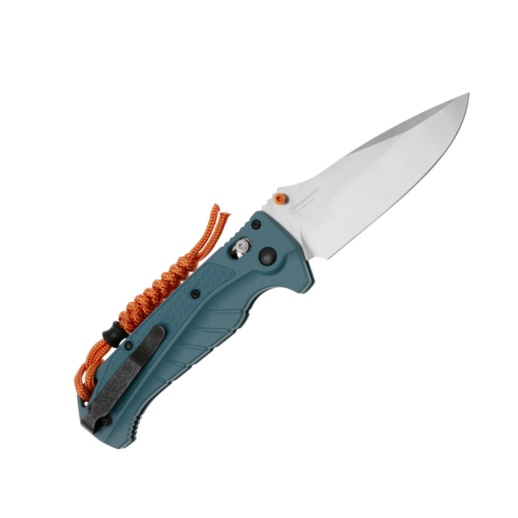 Benchmade 18060 Water Adira Folding Knife (Depth Blue Grivory Handle)