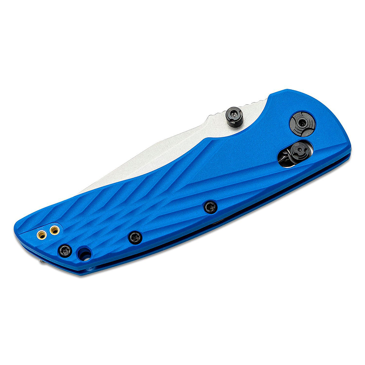 Hogue Deka MagnaCut Folding Knife (Blue Polymer Handle)