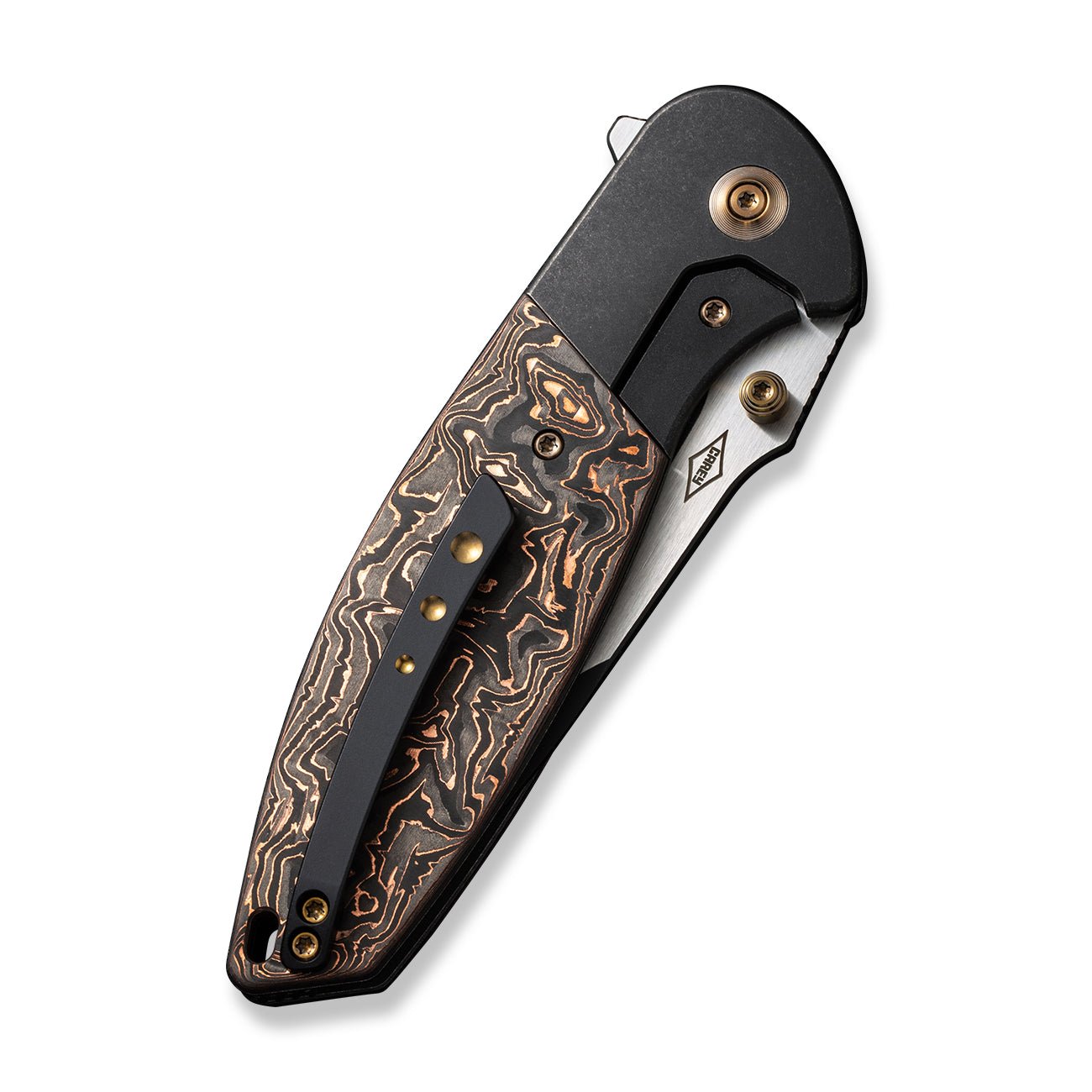 WE KNIFE WE23035-2 Nitro OG (Copper Titanium Handle)