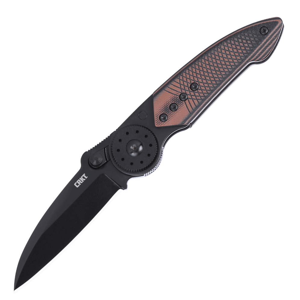 CRKT 4200 Walker Blade Lock (Black/Brown G10 Handle)