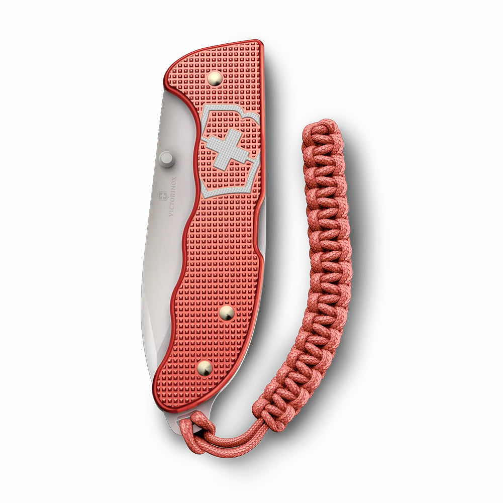 Victorinox Evoke Alox Stone Red Back Lock Folding Knife 0.9415.L25 (Limited Edition 2025)