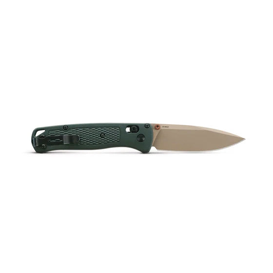 Benchmade 535TN-2601 Bugout Folding Knife (Taiga Green Grivory Handle)