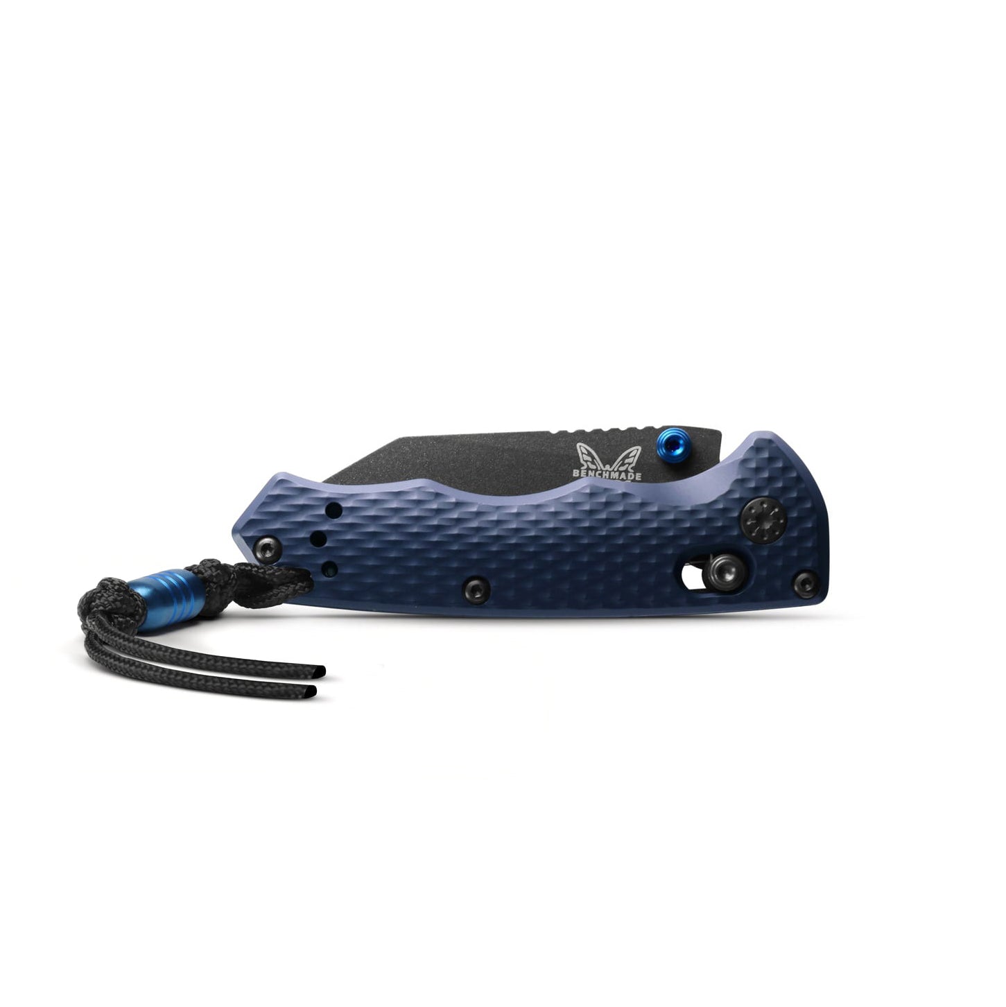 Benchmade 290BK Full Immunity Folding Knife (Crater Blue Billet Aluminum Handle)