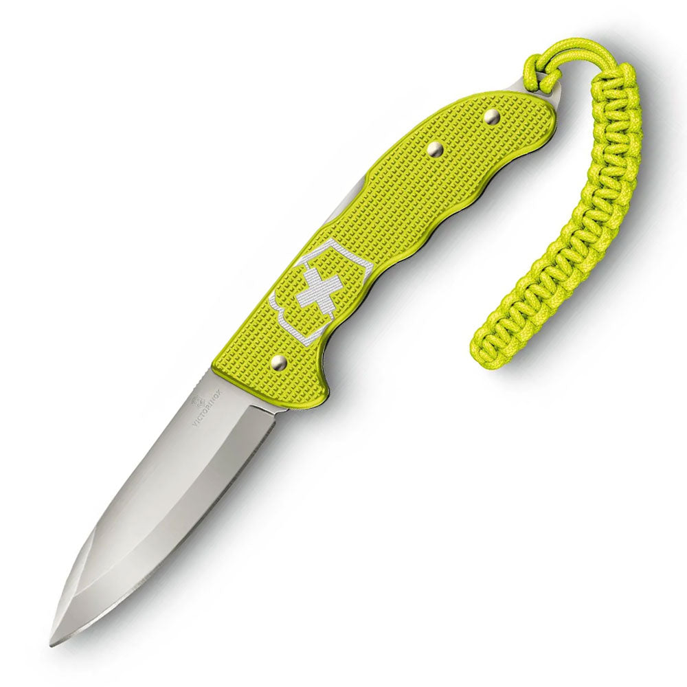 Victorinox Hunter Pro Alox Electric Yellow Back Lock Folding Knife 0.9415.L23 (Limited Edition 2023)
