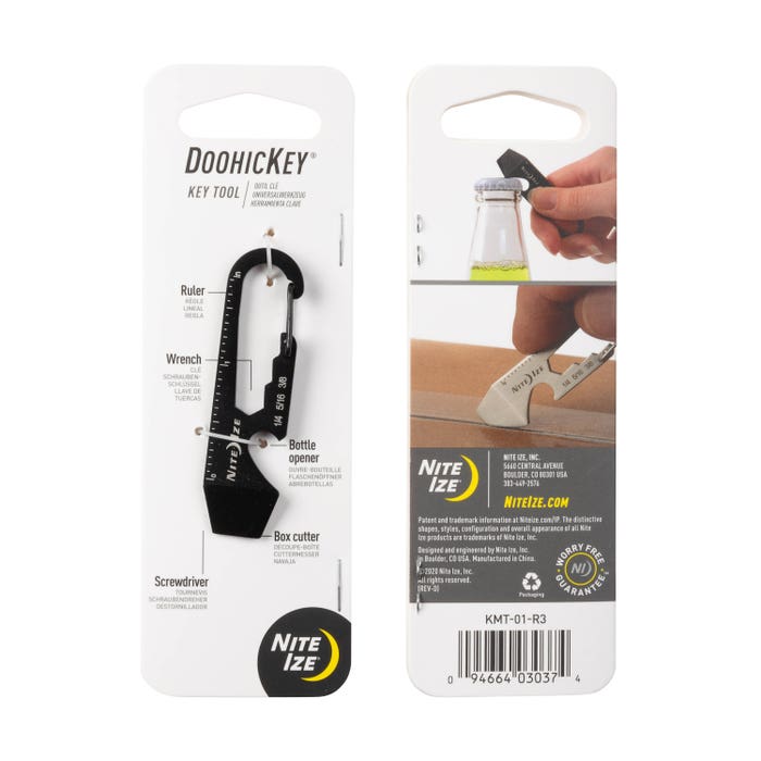 Nite Ize DoohicKey Key Tool KMT-01-R3 (Black)