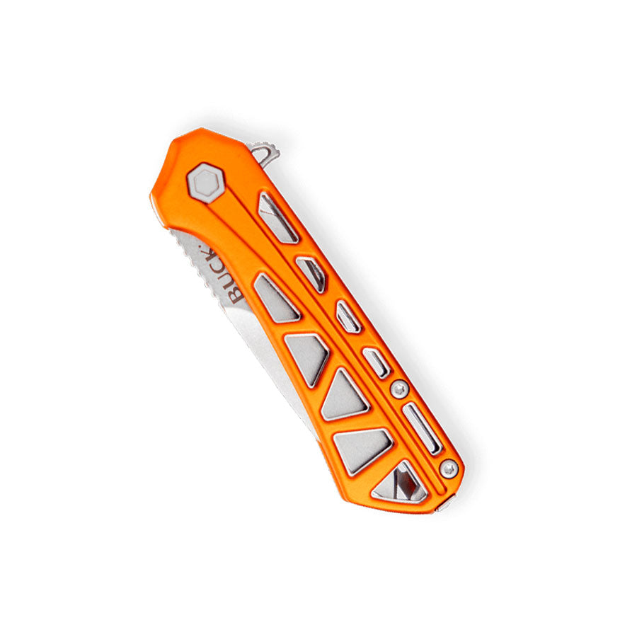 Buck 814 Mini Trace Folder (Orange Aluminum)