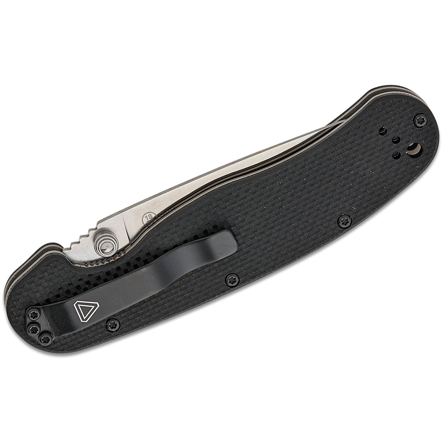 Ontario RAT 1.5 MagnaCut Folding Knife (Black G10 Handle)