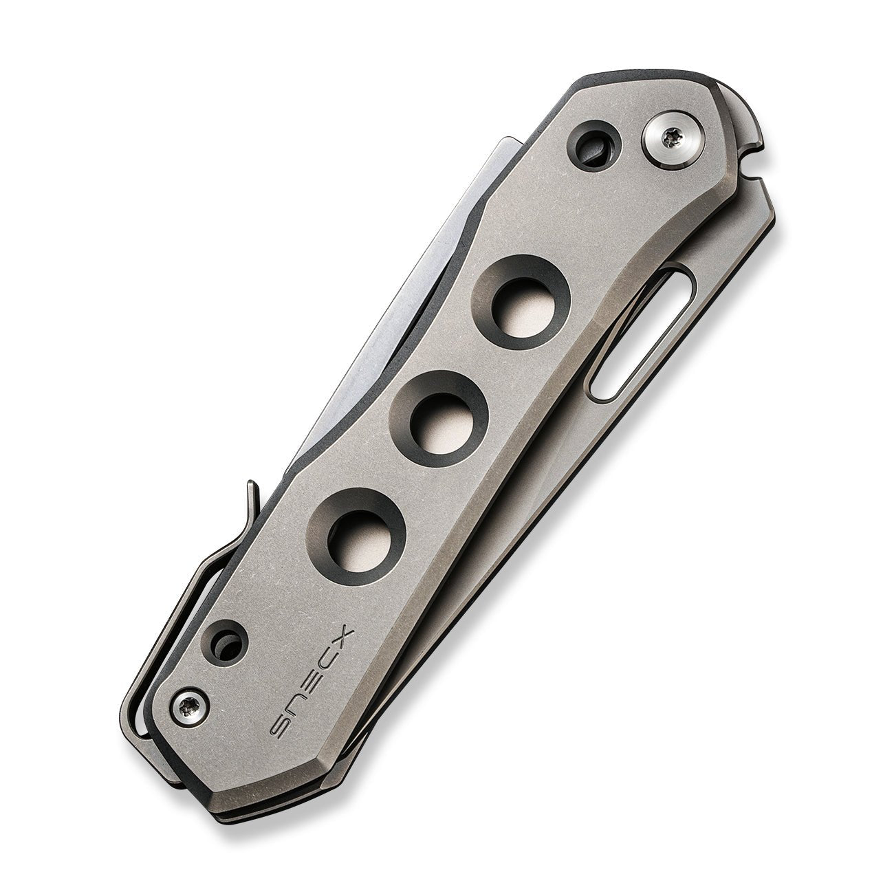 WE KNIFE WE21031-1 Vision R (Gray Titanium Handle)