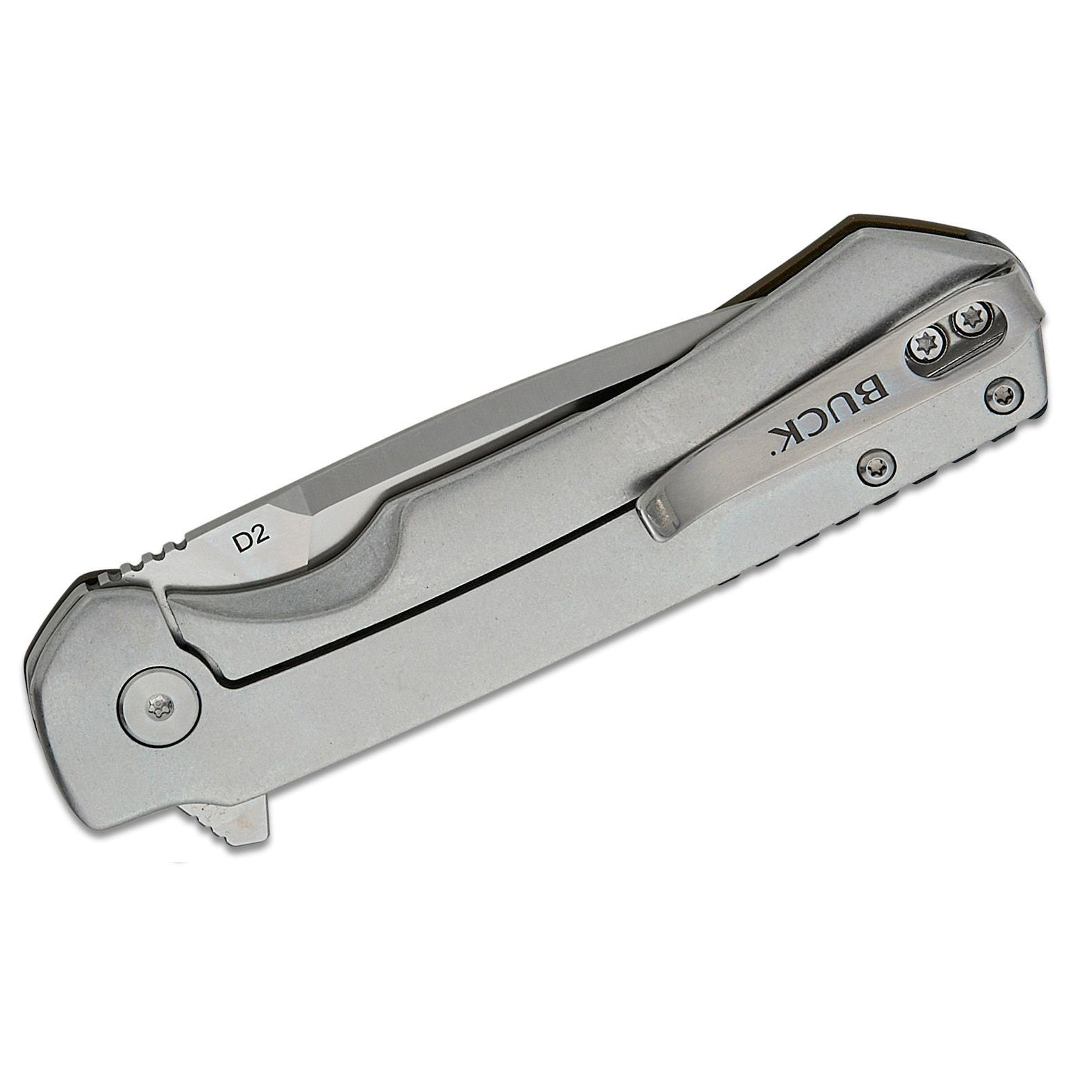 Buck 714 Stinger Folder (Green Aluminum Handle)