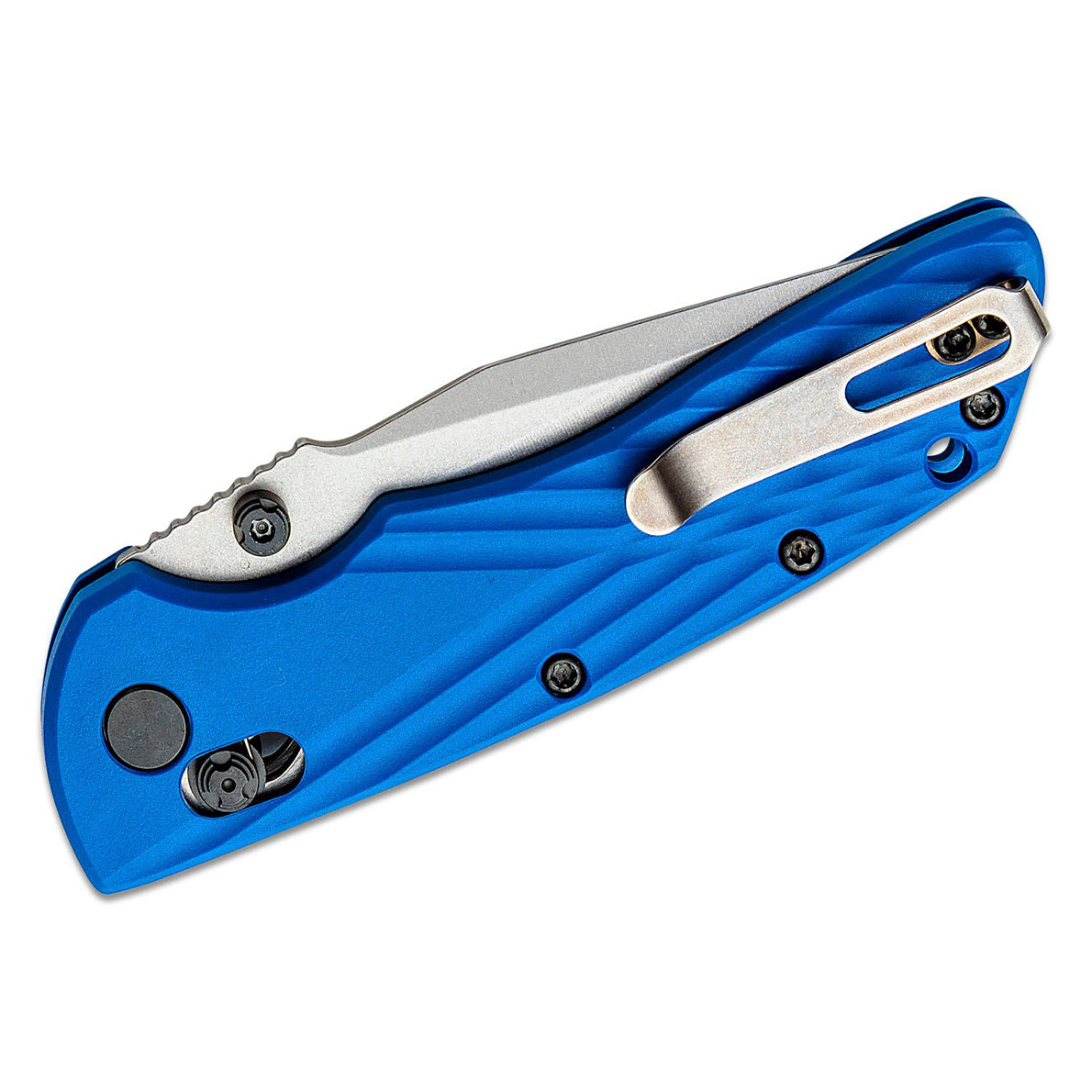 Hogue Deka MagnaCut Folding Knife (Blue Polymer Handle)