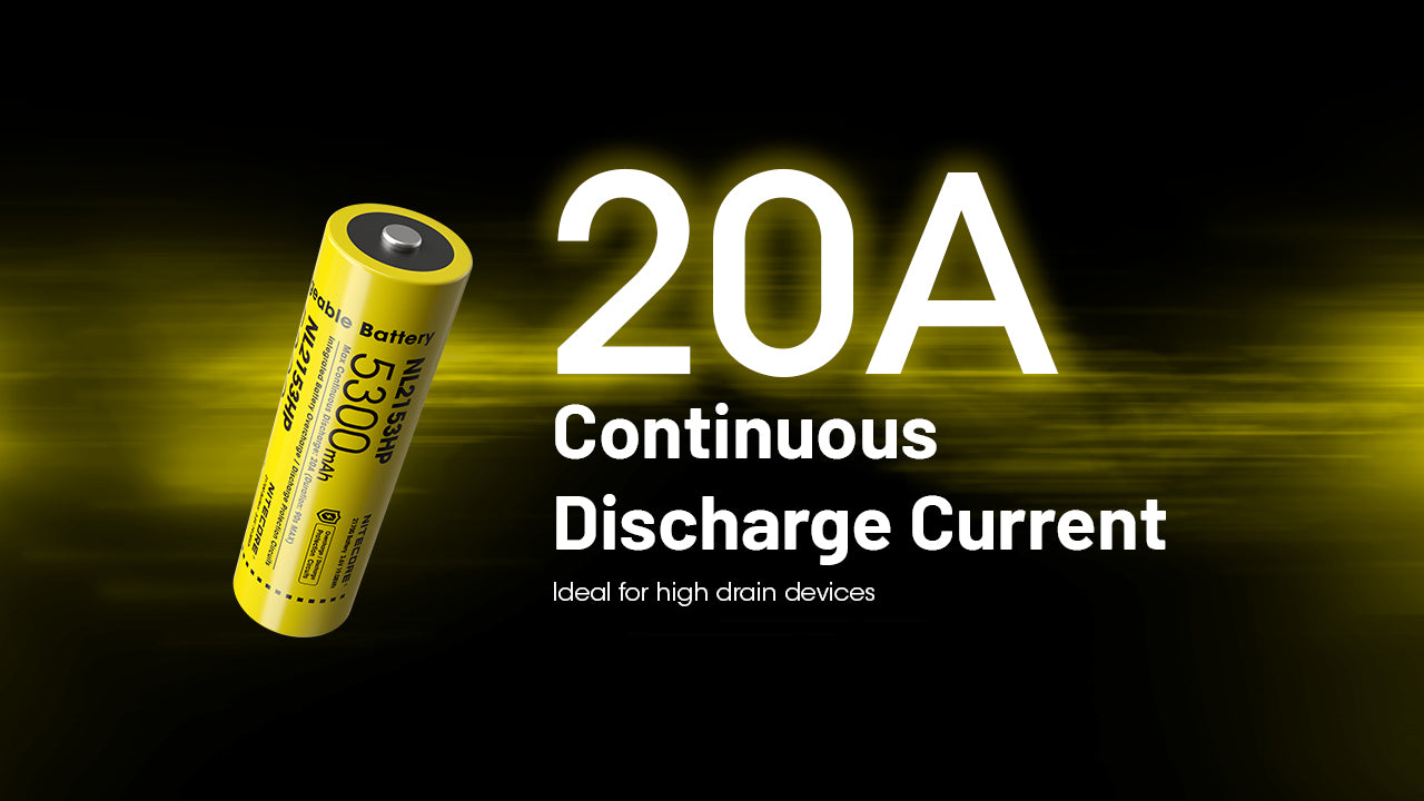 Nitecore Battery 21700 NL2153HP