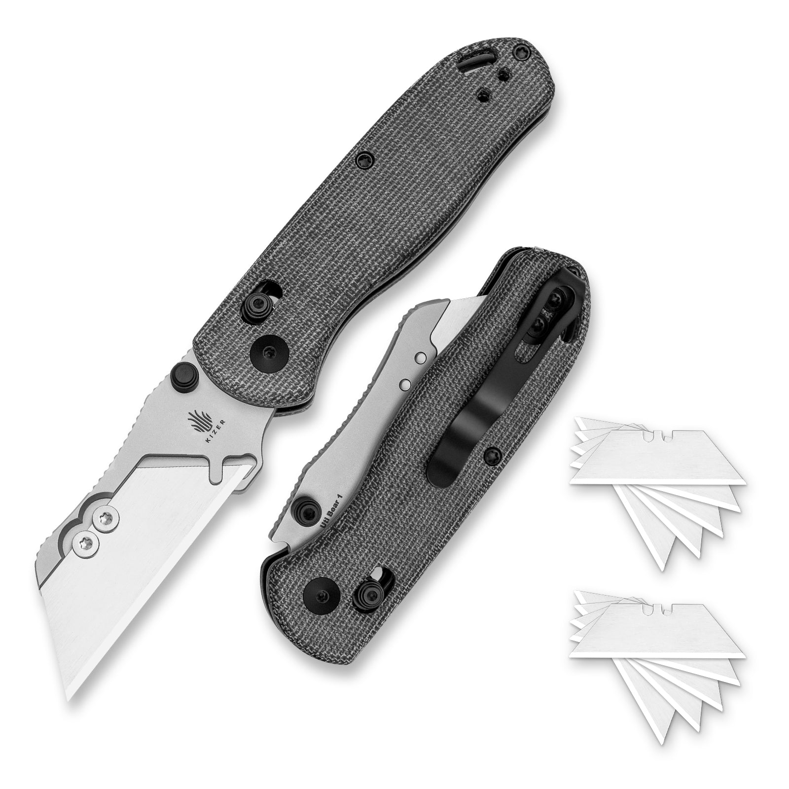 Kizer V3619JA3 Dropbear Utility SK5 & 5Cr15